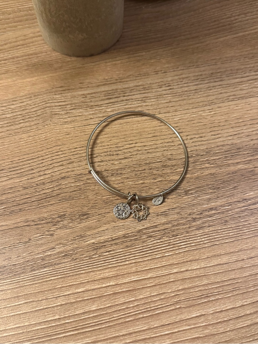 Silver Charm Bangle Bracelet - Women Jewelry